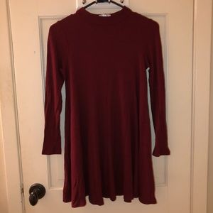 Mock Neck Dress